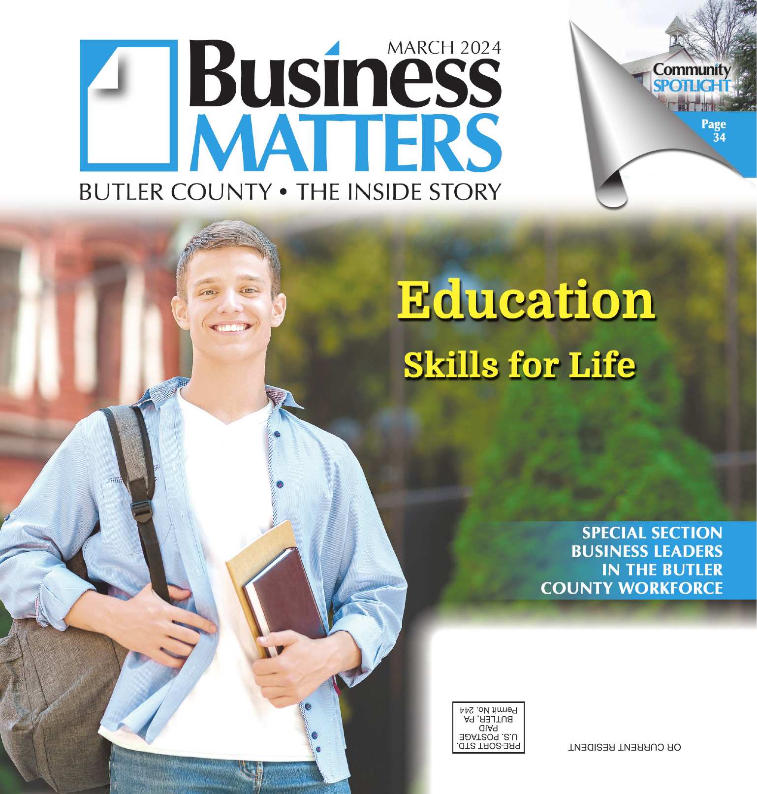 March 2024 Education Skills for Life Special Section - Business Leaders in the Butler County Workforce